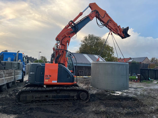 Betonwerken & regenputten door Libeer in Wevelgem