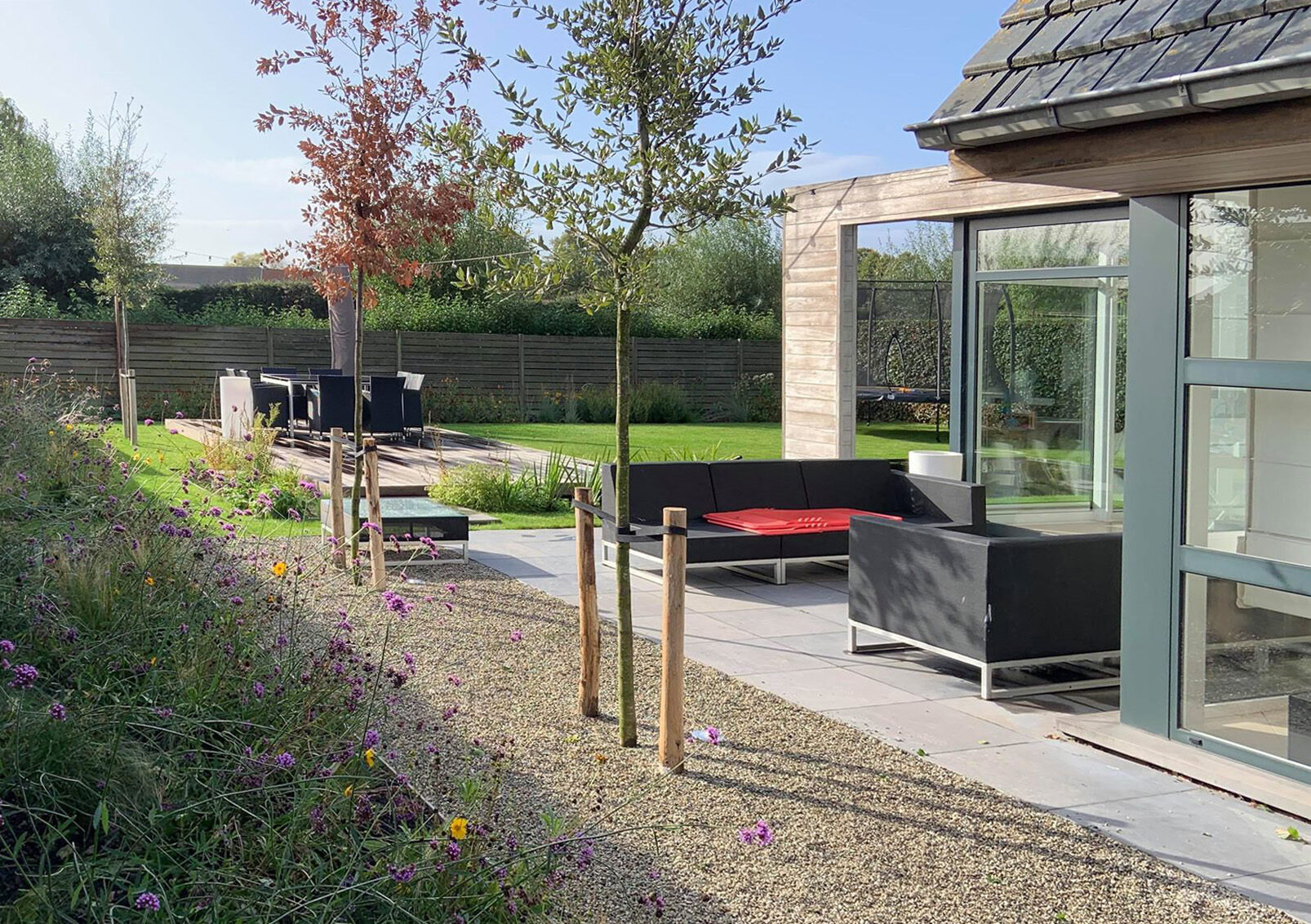 Terrassen — realisatie 2 door Libeer in Wevelgem